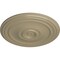 Ekena Millwork Reece Ceiling Medallion (Fits Canopies up to 6 3/4"), Hand-Painted Gobi Desert, 21"OD x 1 1/4"P CM21REGDF - alternate 2
